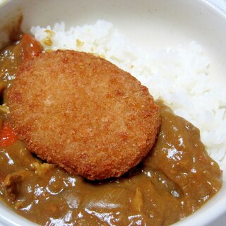 残ったカレーのアレンジコロッケカレー